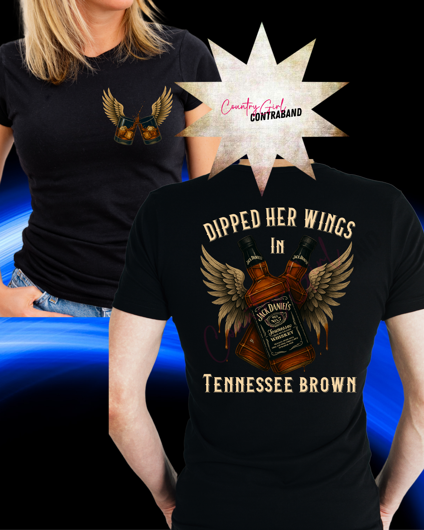 Dipped Her Wings...