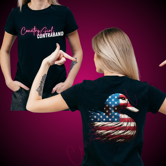 American Flag Duck