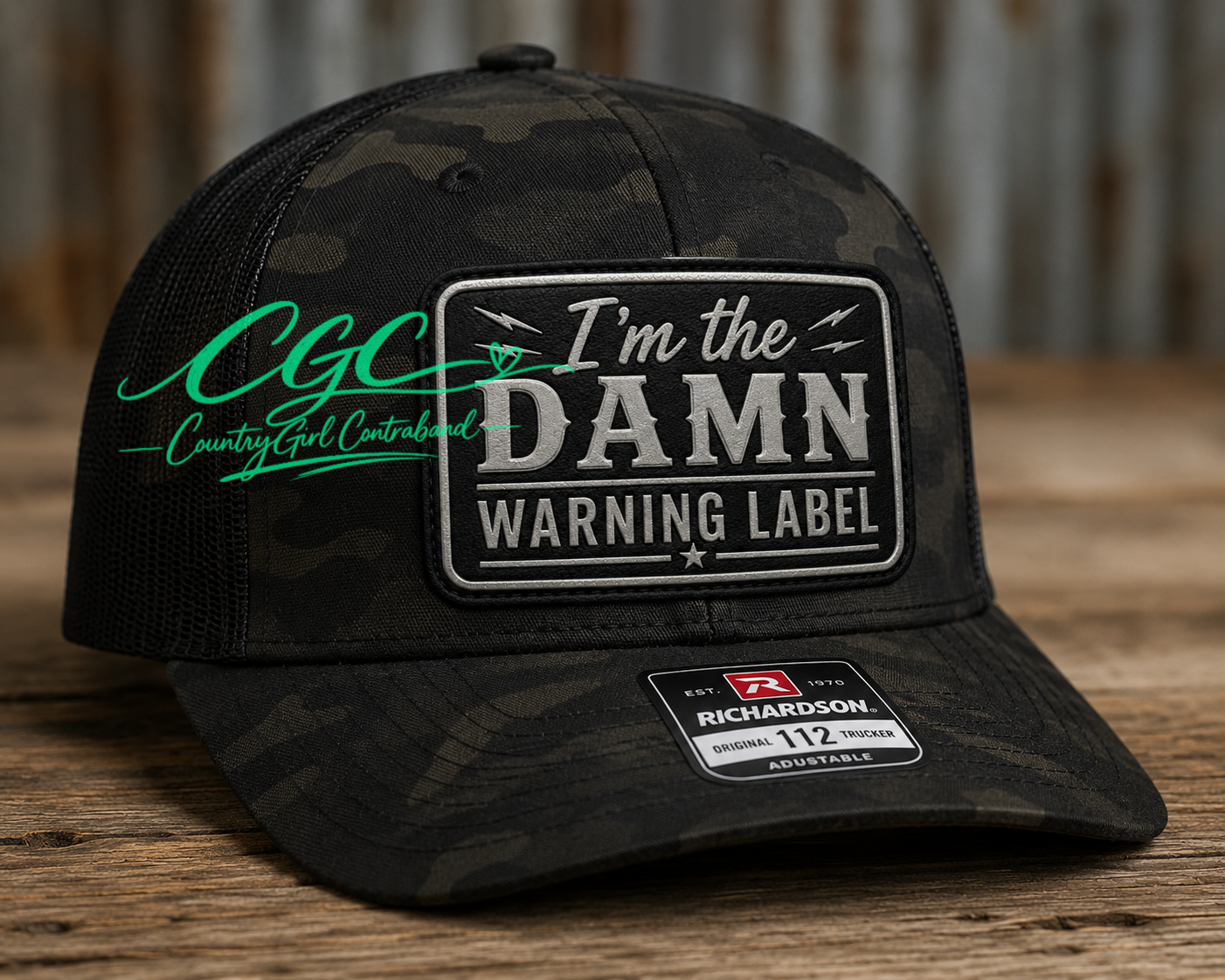 Damn Warning Label