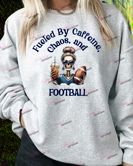 Fueled by Caffeine Chaos & Football