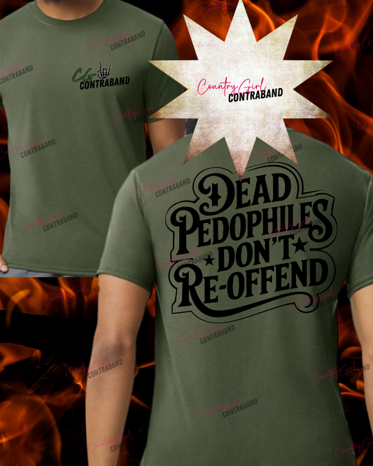 Dead Pedophiles Don't Reoffend
