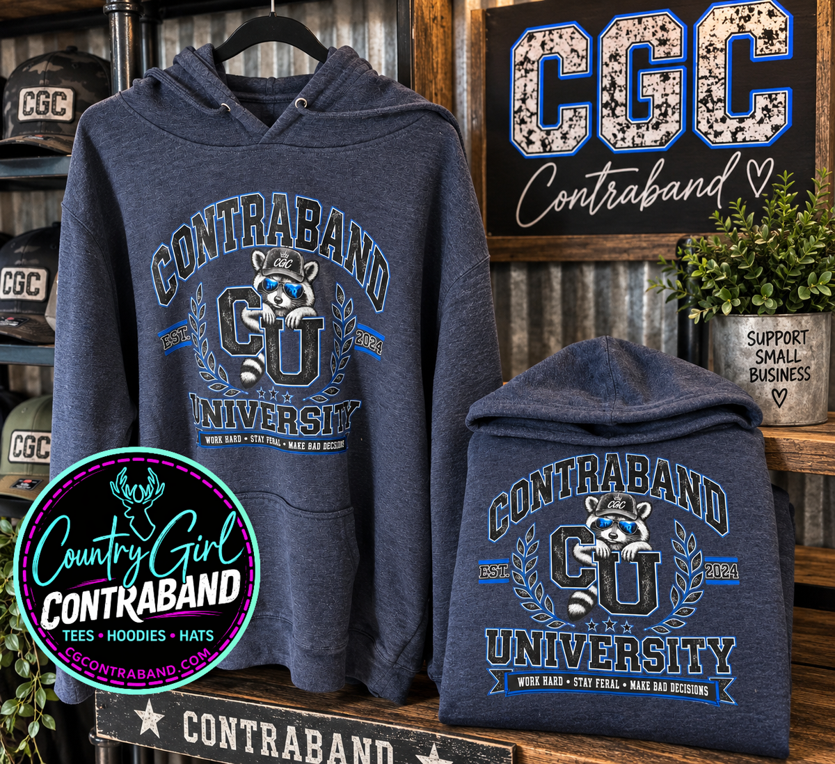 Contraband University Hoodie
