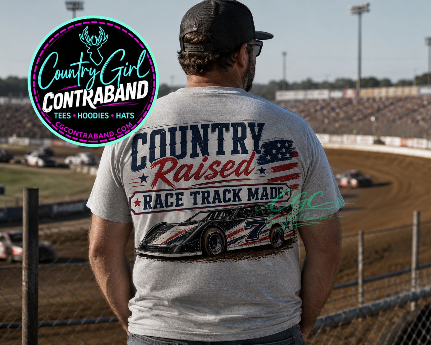 Country Raised Race Track Made