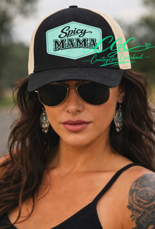 Spicy Mama Ponytail Hat